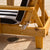 Outdoor Chaise with Umbrella - Navy Outdoor Chaise with Umbrella - Navy