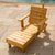 Outdoor Chaise with Umbrella - Navy Outdoor Chaise with Umbrella - Navy