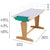 Grow Together™ Pocket Adjustable Desk and Chair - Natural Grow Together™ Pocket Adjustable Desk and Chair - Natural