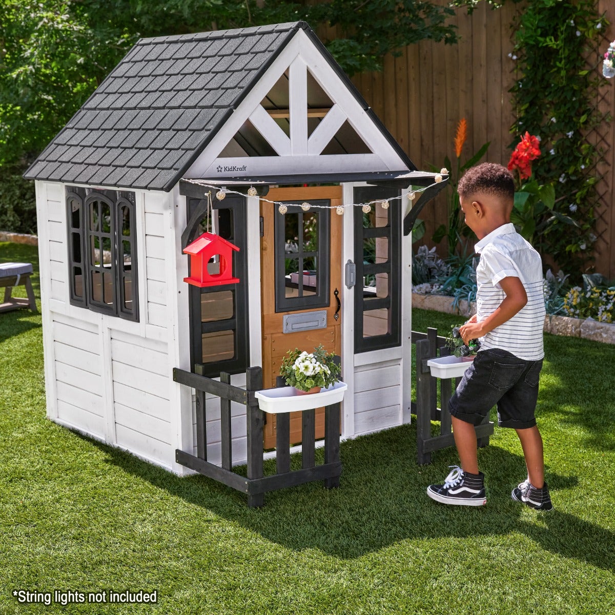 Kidkraft Playhouse Best Wood For Outdoor Playhouse Riverscape Wood