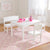 View Nantucket Table with Bench & 2 Chair Set - White Secondary