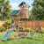 View A-Frame Twist Swing Set
