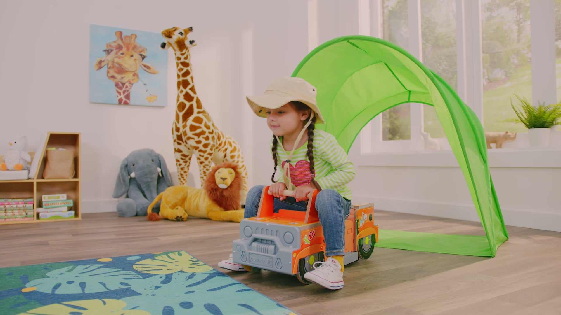 Safari 2-in-1 Ride and Play