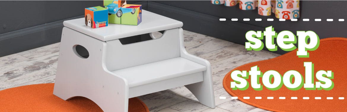 Step Stools For Kids | Shop Various Colors & Styles