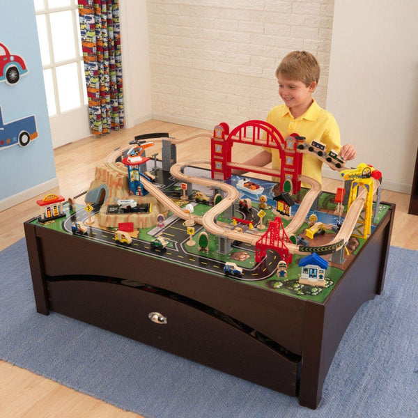 Metropolis Train Set & Table | KidKraft