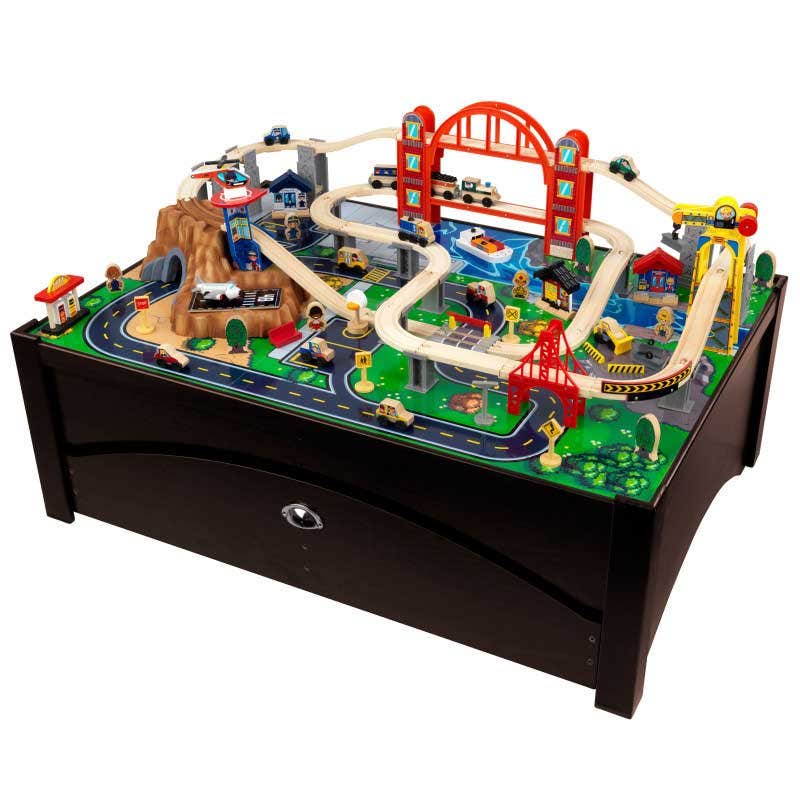 Metropolis Train Set Table KidKraft - Main Image