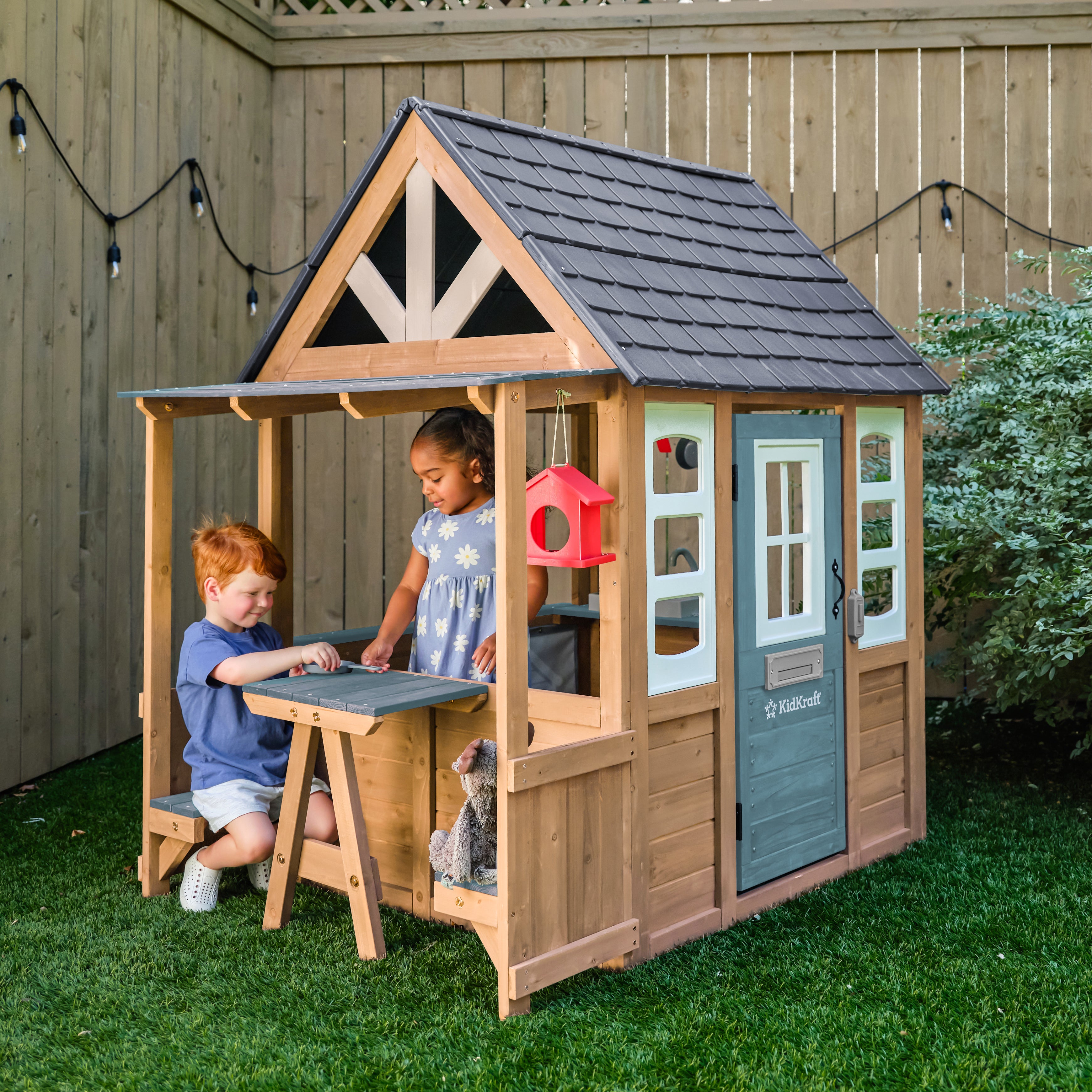 Valley View Lodge Wooden Playhouse
