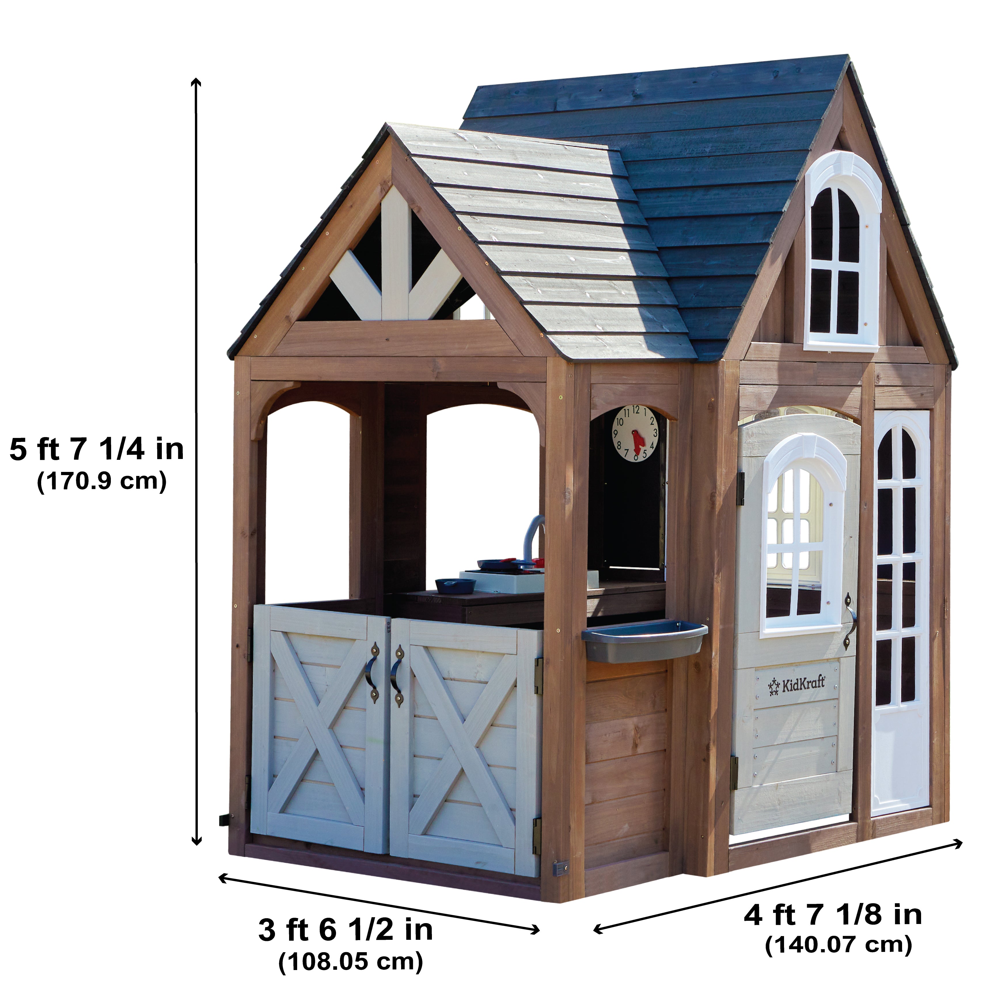 Timberwood Wooden Outdoor Playhouse KidKraft