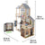Lakeview Villa Dollhouse & Greenhouse