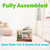 Click & Play Fully Assembled Pop-Up Wooden Dollhouse