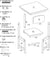 Farmhouse Table & Chair Set Espresso