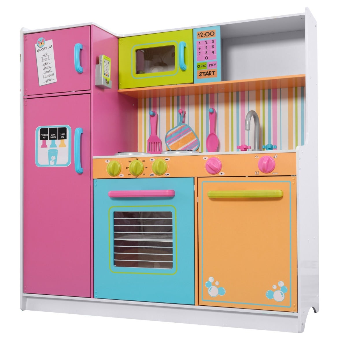 Deluxe Big and Bright Play Kitchen Set KidKraft - Main Image