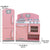 Pink Retro Kitchen & Refrigerator