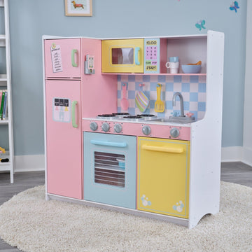 Large Pastel Play Kitchen