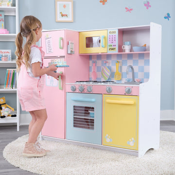 Large Pastel Play Kitchen