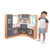 Ultimate Corner Play Kitchen with Lights & Sounds - Natural