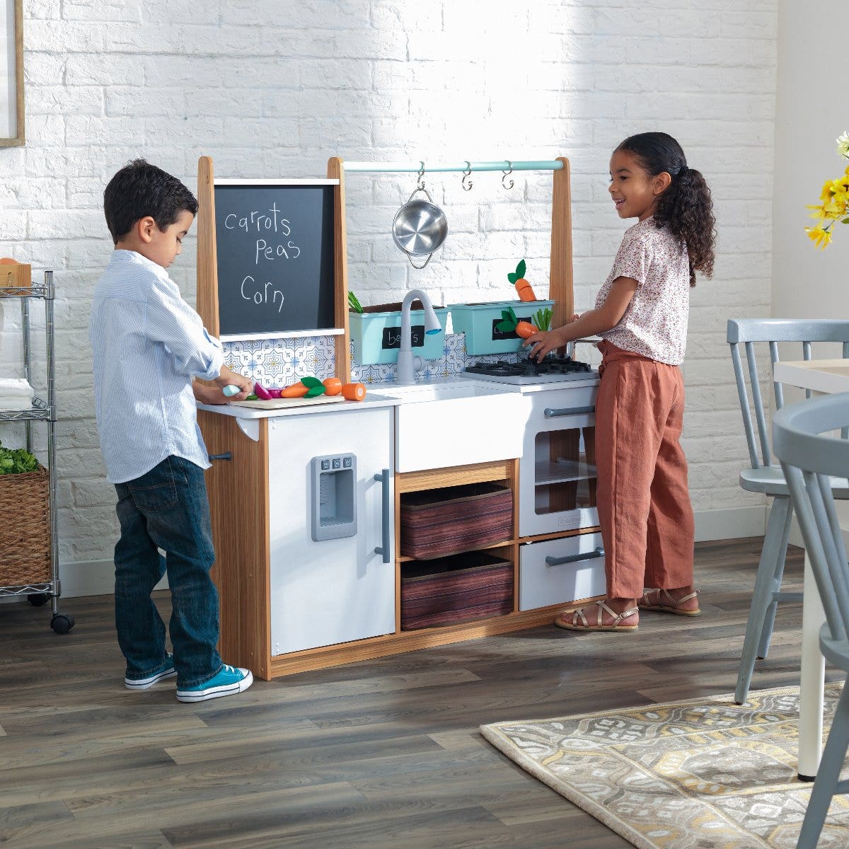 Farmhouse Play Kitchen with EZ Kraft Assembly™ - KidKraft