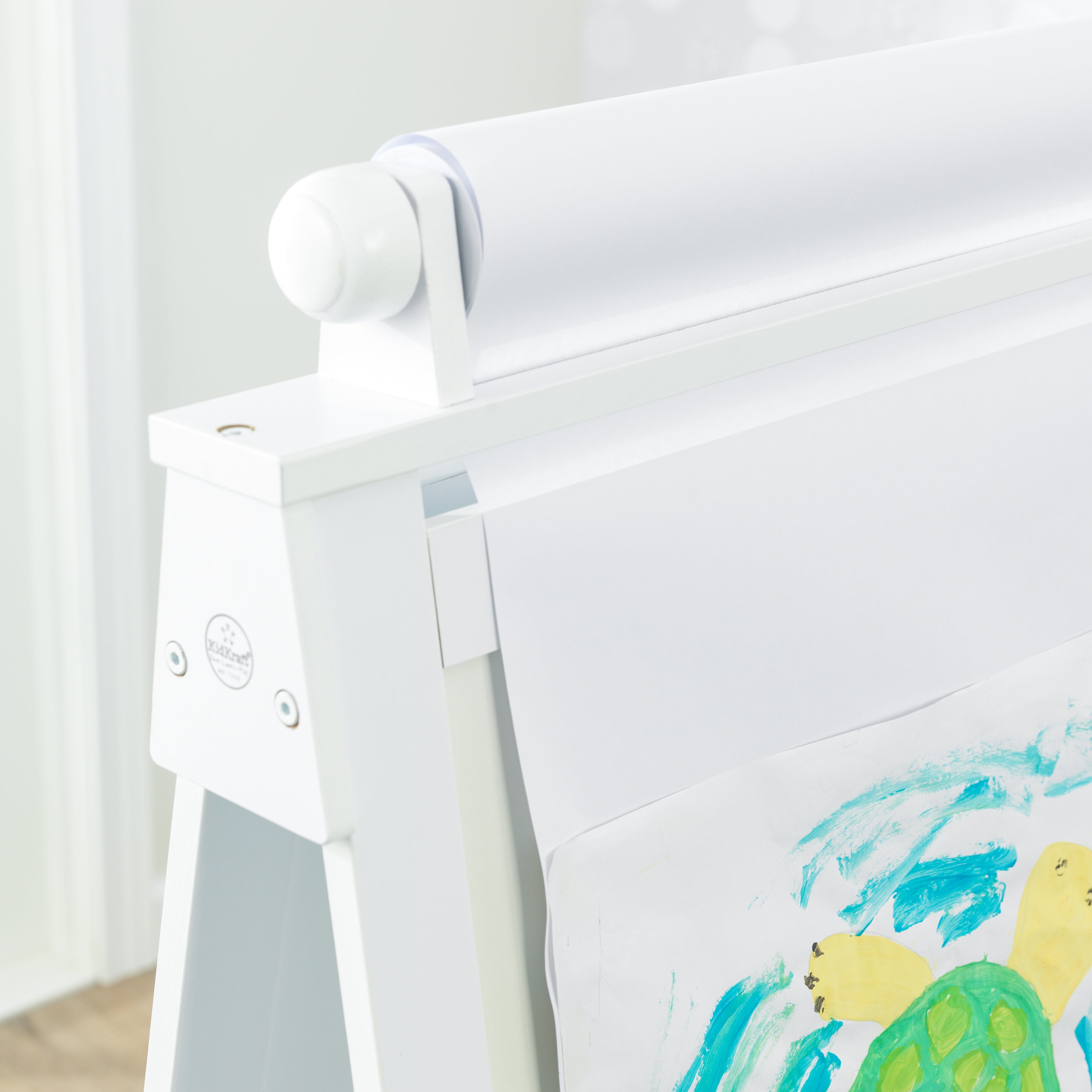 Deluxe Wooden Easel - White