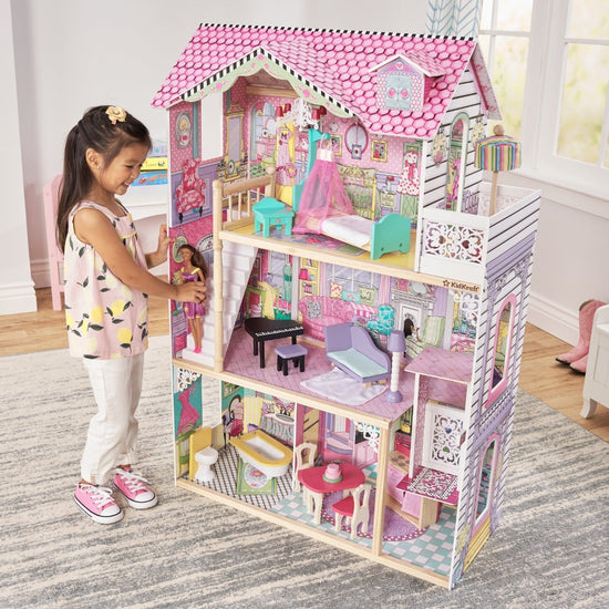 Annabelle Dollhouse with Elevator & Furniture | KidKraft