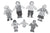 Doll Family of 7 - Caucasian