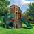 Horizon Lookout Wooden Outdoor Swing Set - Installation Available (Assembly Included)