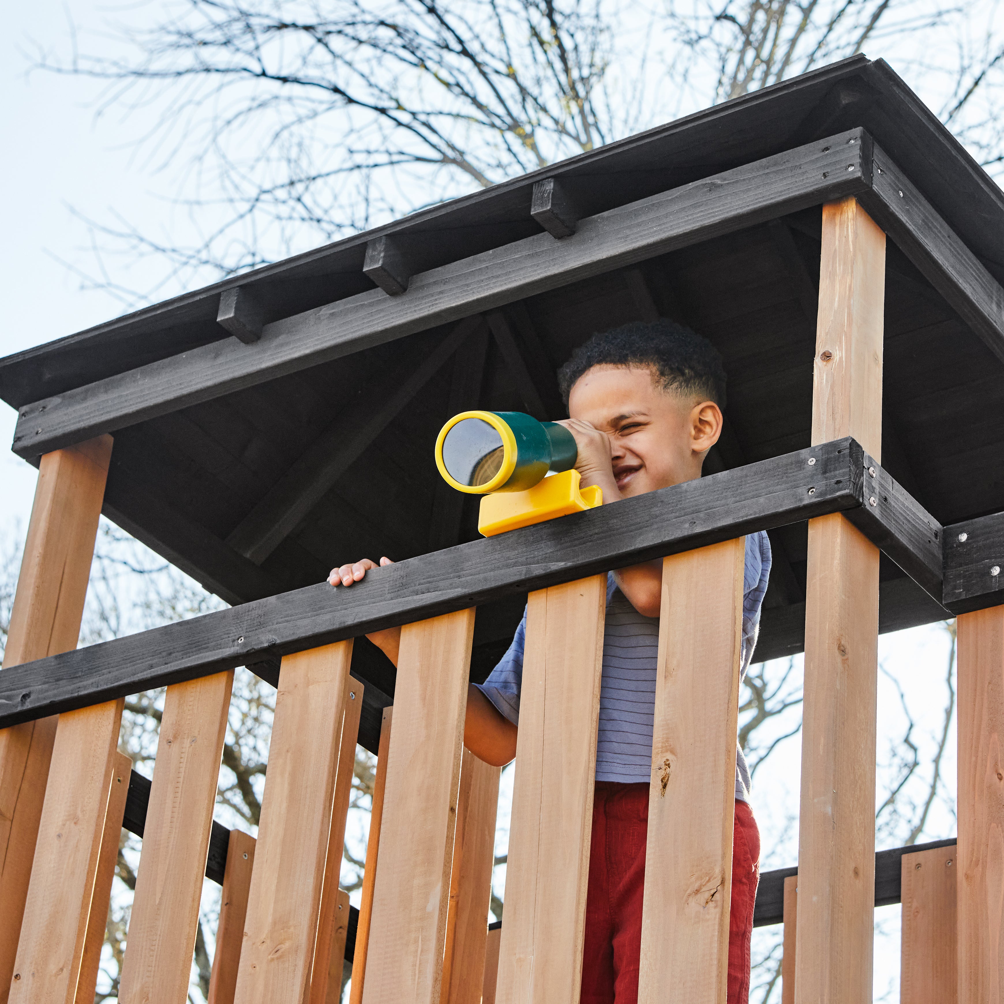 Treetop Observatory Swing Set - Installation Available