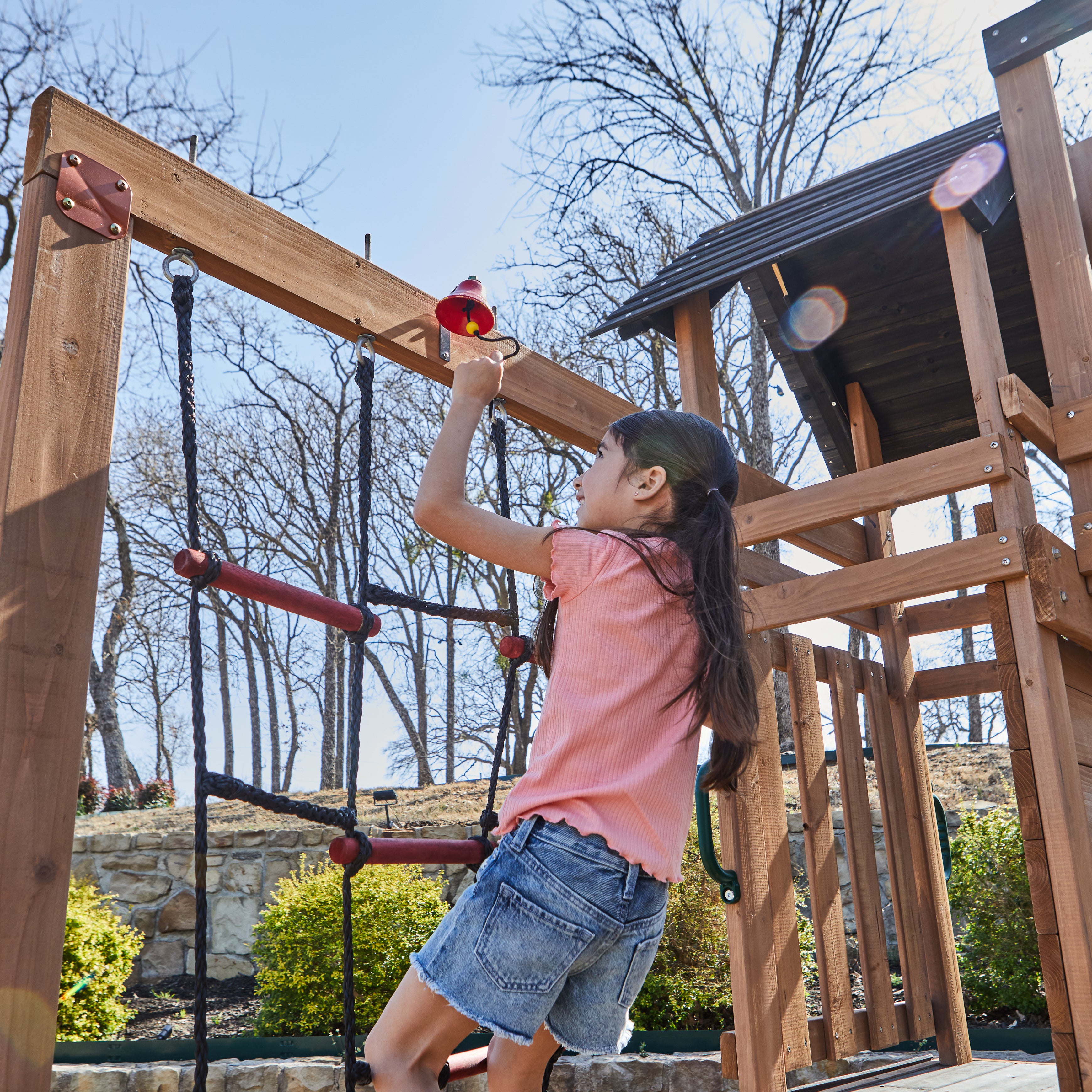 Treetop Observatory Swing Set - Installation Available