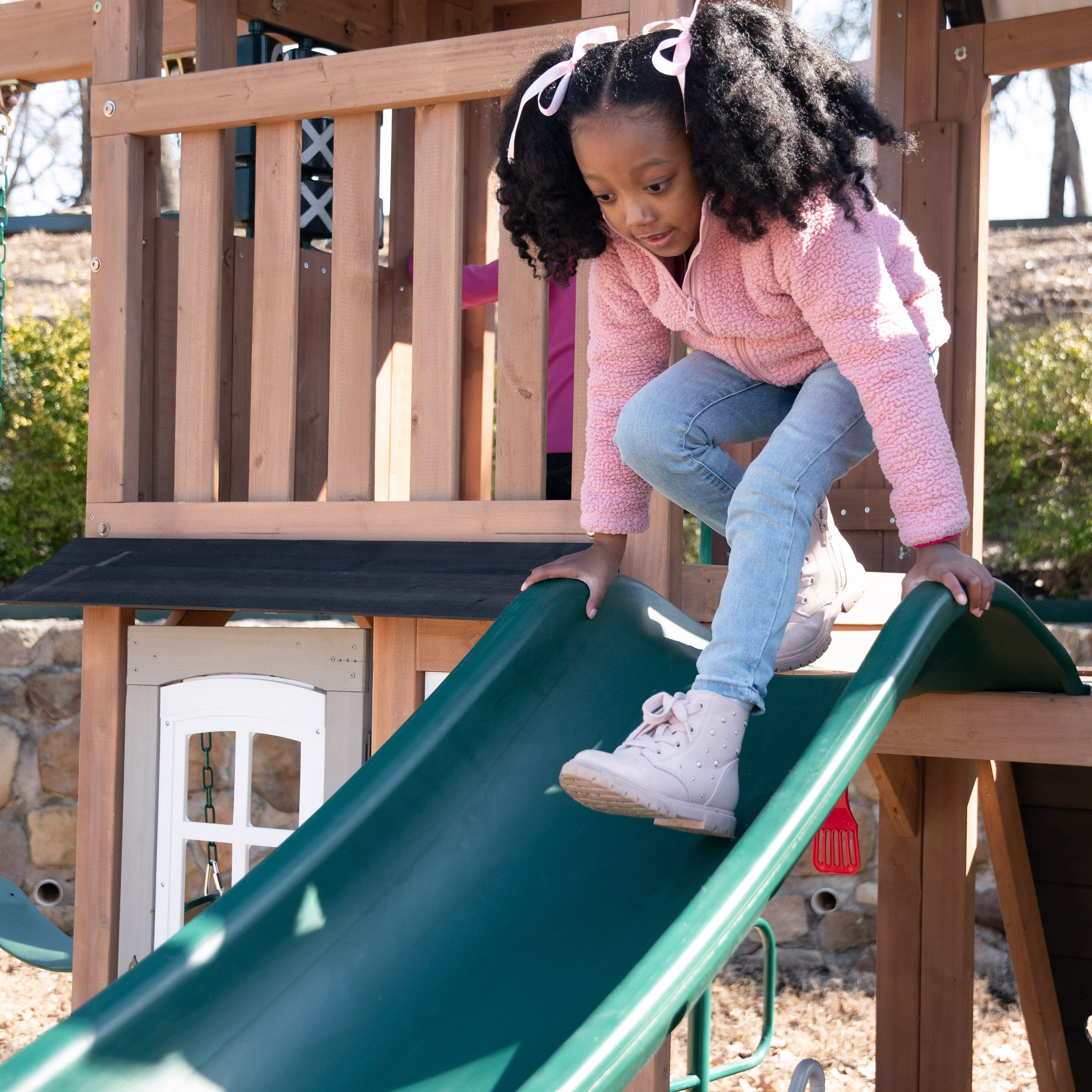 Acadia Manor Swing Set