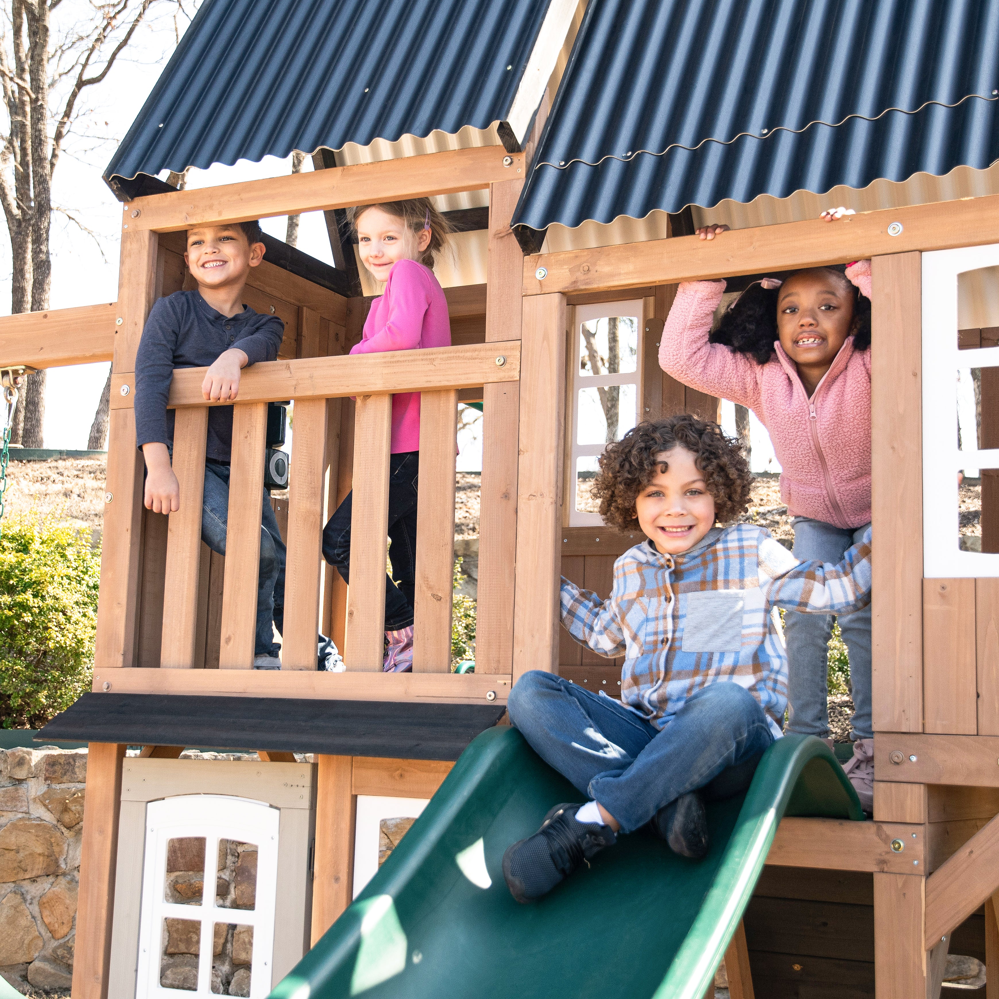 Acadia Manor Swing Set