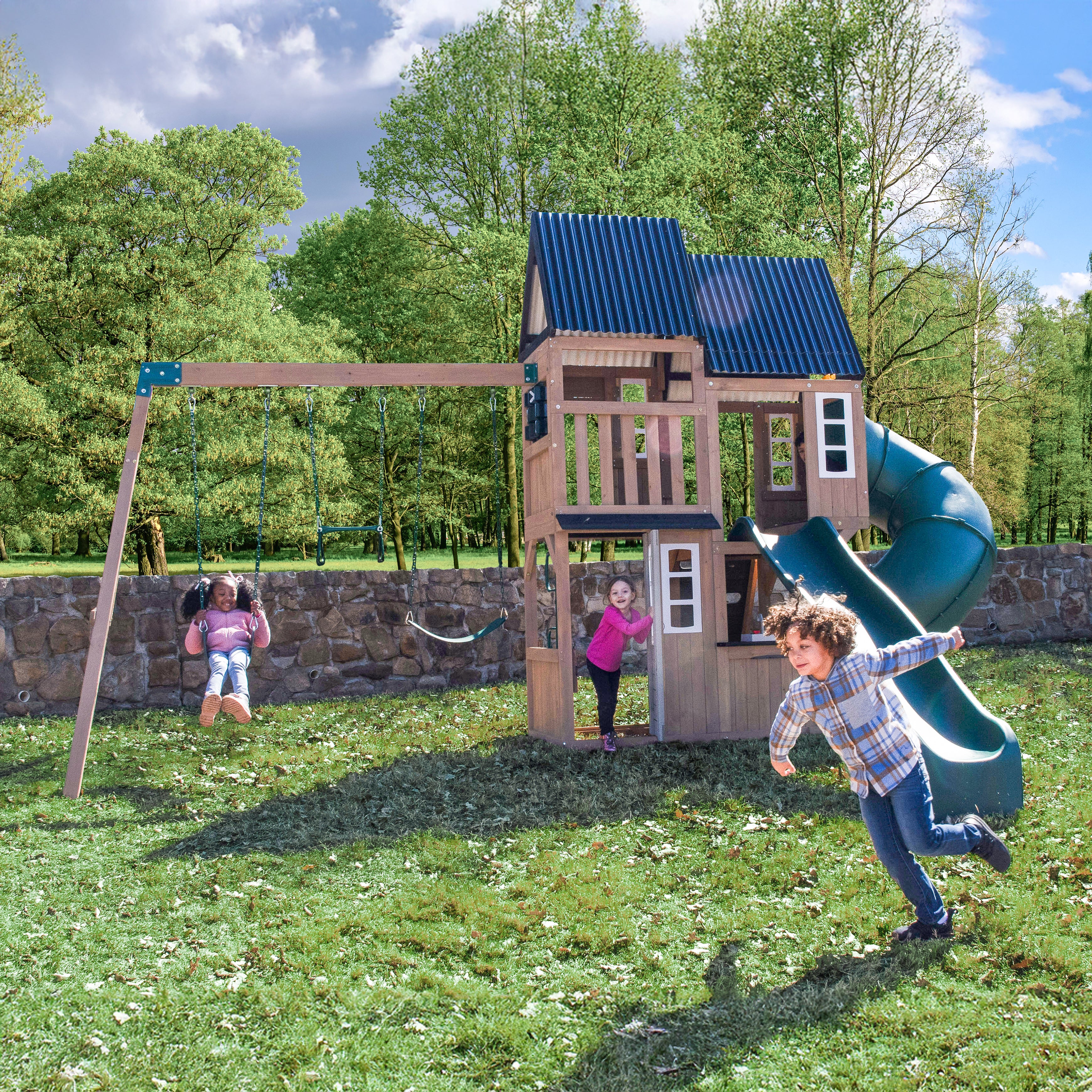 Acadia Manor Swing Set