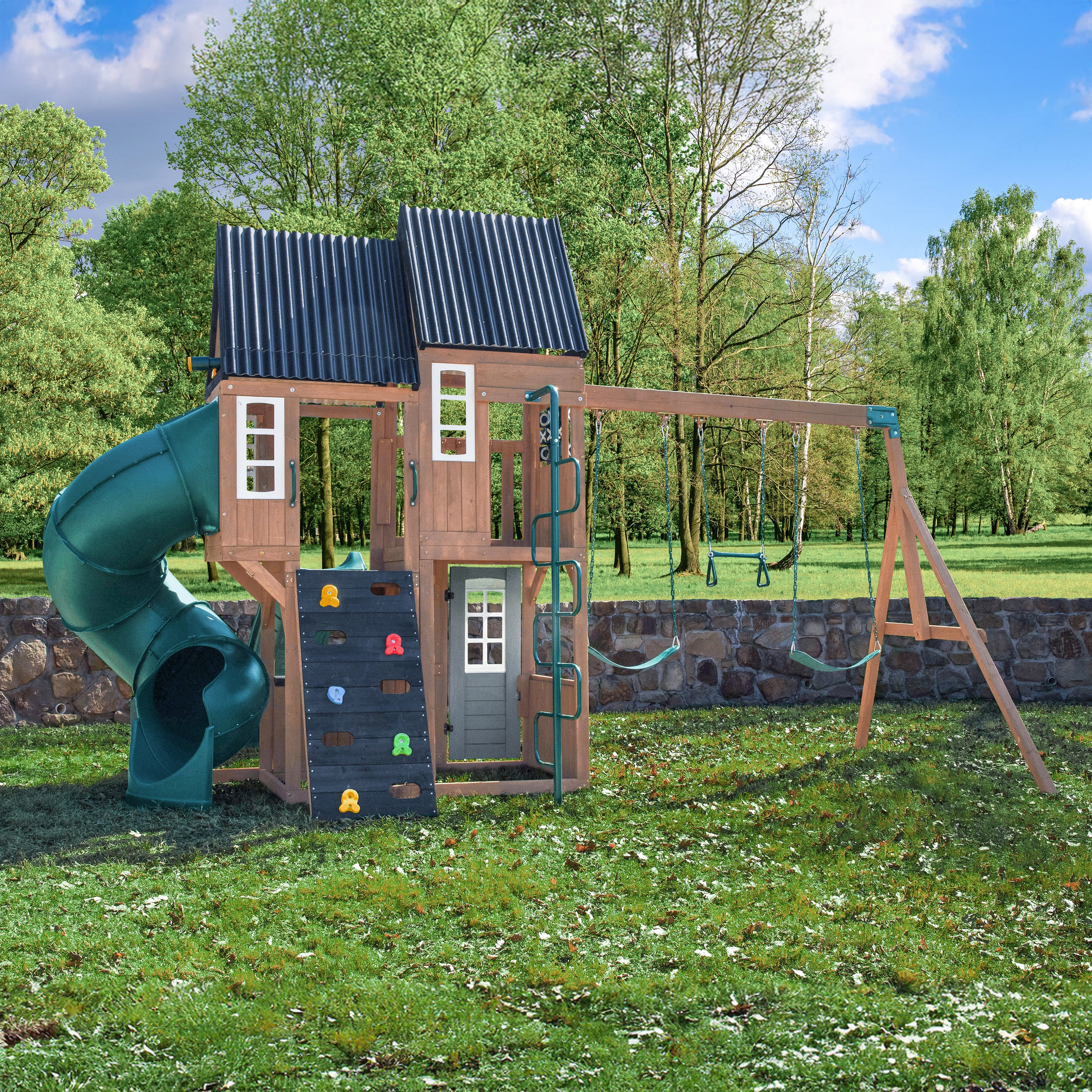 Acadia Manor Swing Set