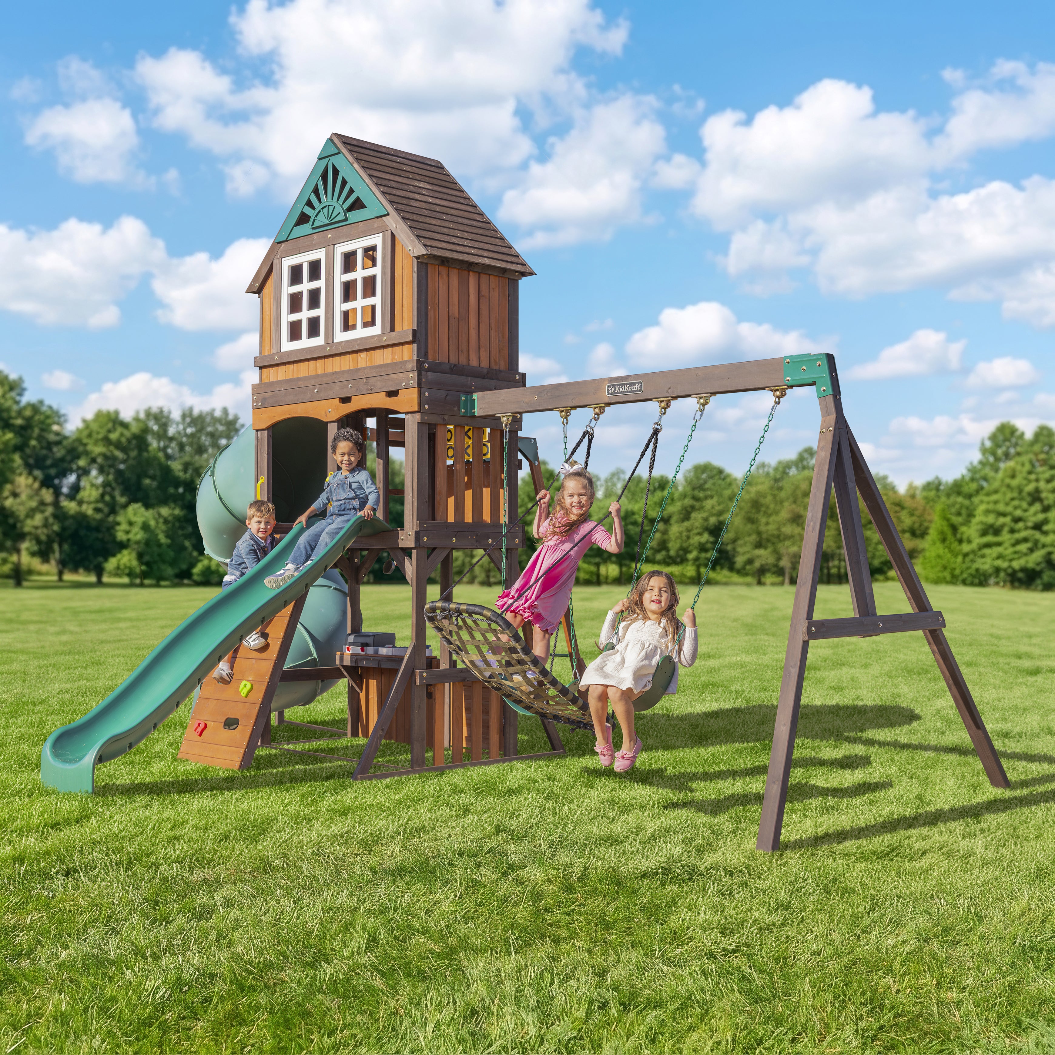 Flagstaff Fort Swing Set - Installation Available