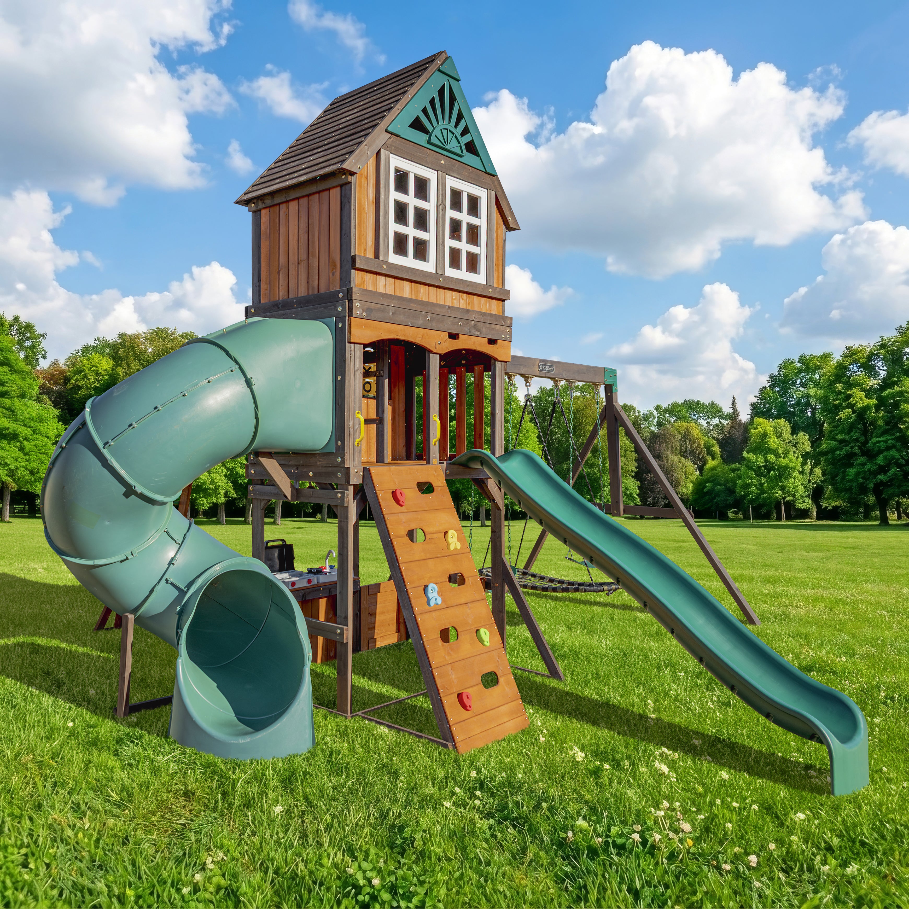 Flagstaff Fort Swing Set - Installation Available