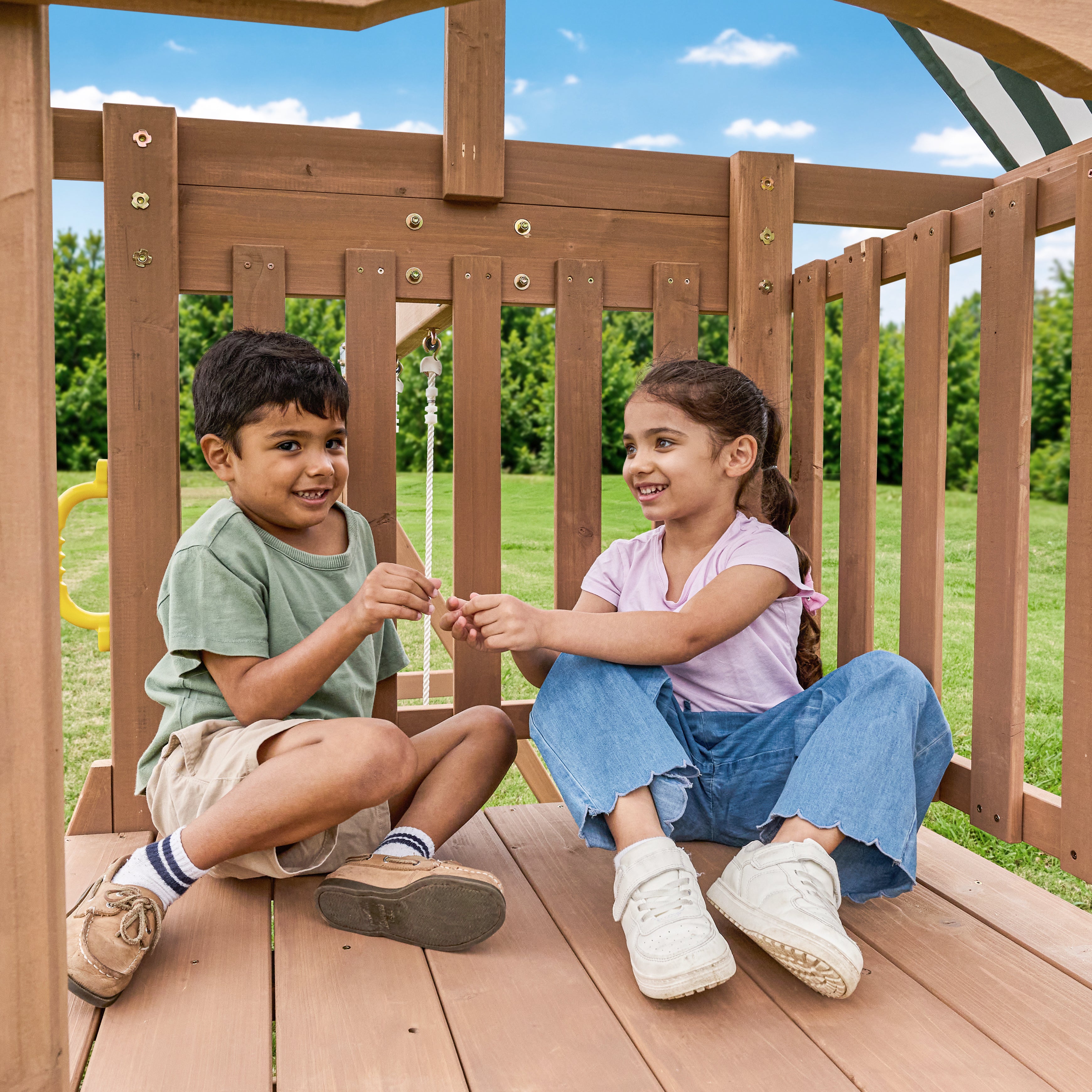 A-Frame Vista Swing Set