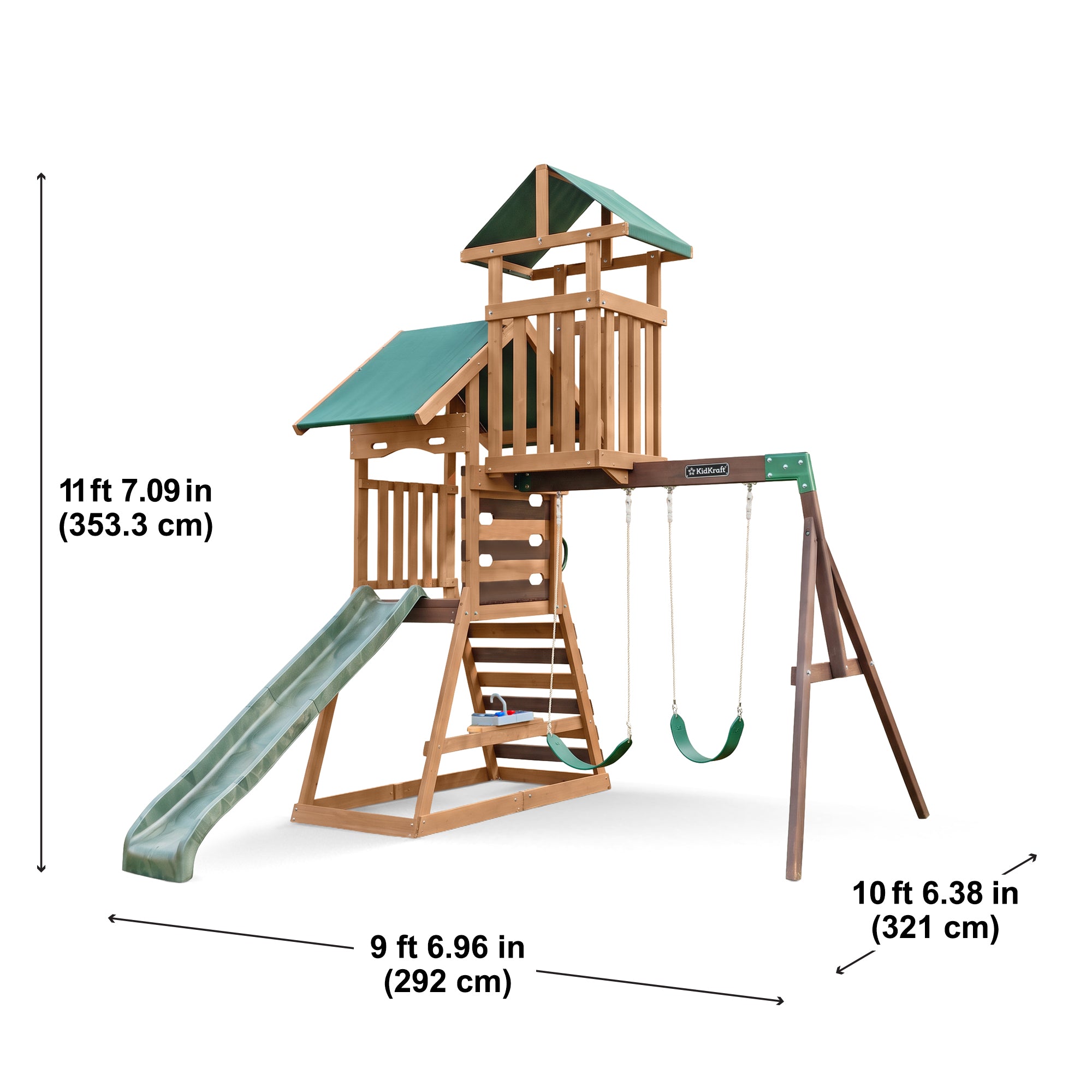 A-Frame Twist Swing Set