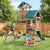 View A-Frame Twist Swing Set Secondary