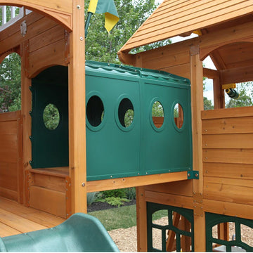 Paramount Wooden Swing Set / Playset