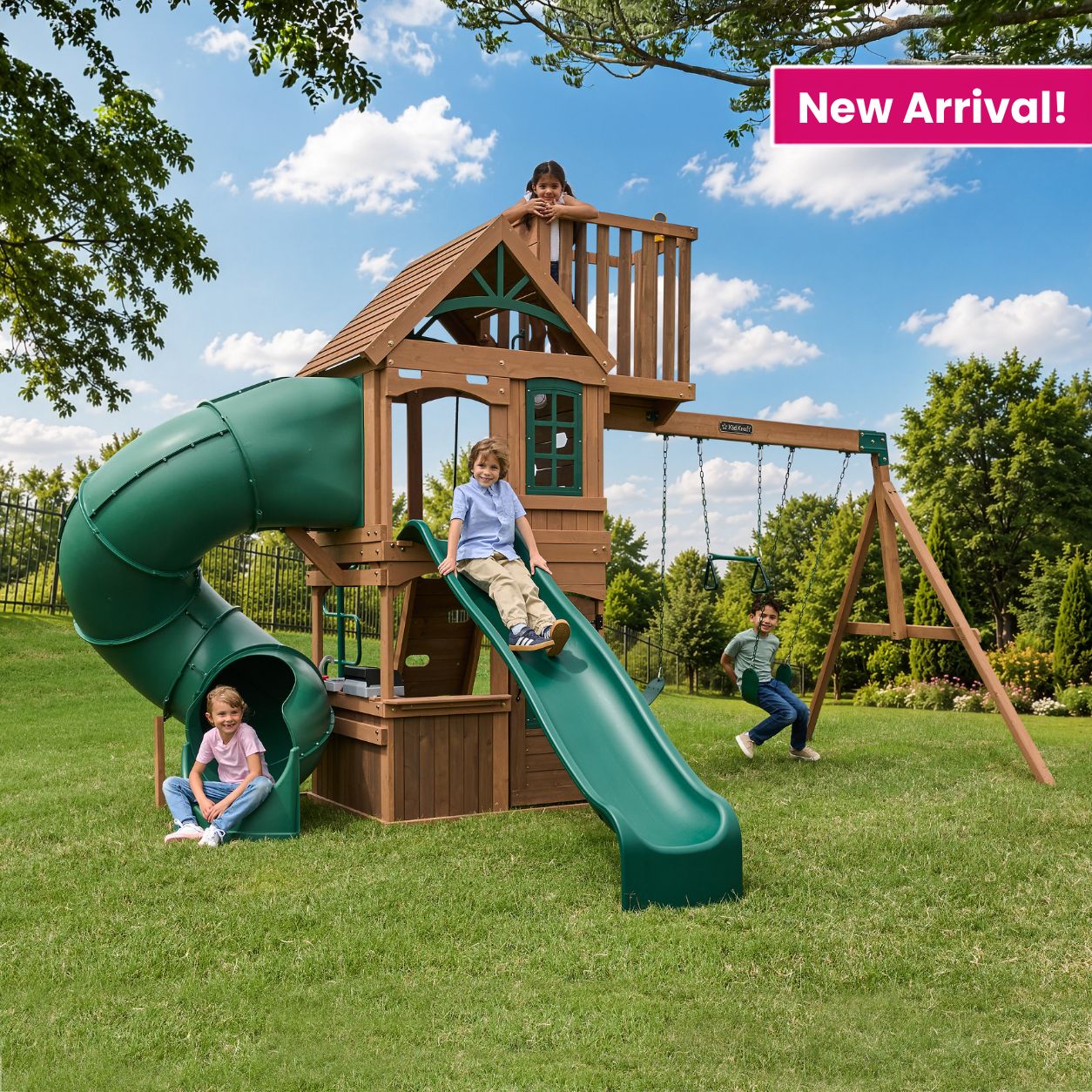 Knox Peak Swing Set - Installation Available