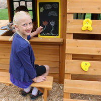 Charleston Lodge Wooden Swing Set / Playset