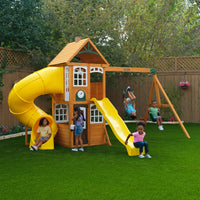 Castlewood Wooden Swing Set / Playset
