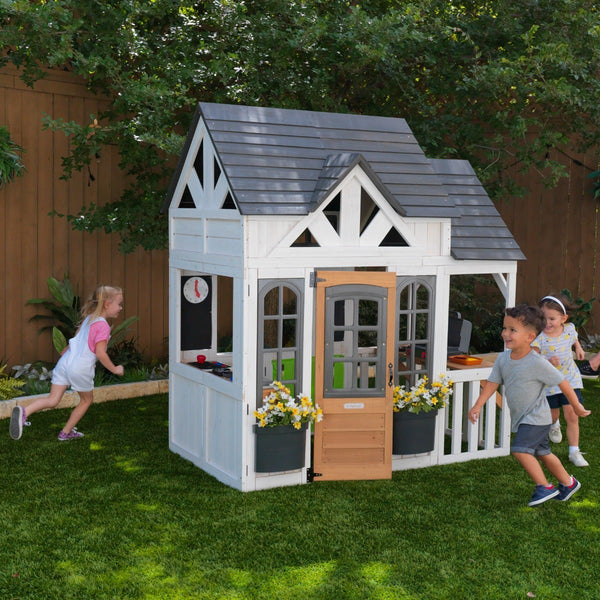 Kidkraft Backyard Dollhouse Coastal Cottage Playhouse Kidkraft