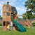 Parkwood Post Swing Set - Installation Available (Assembly)