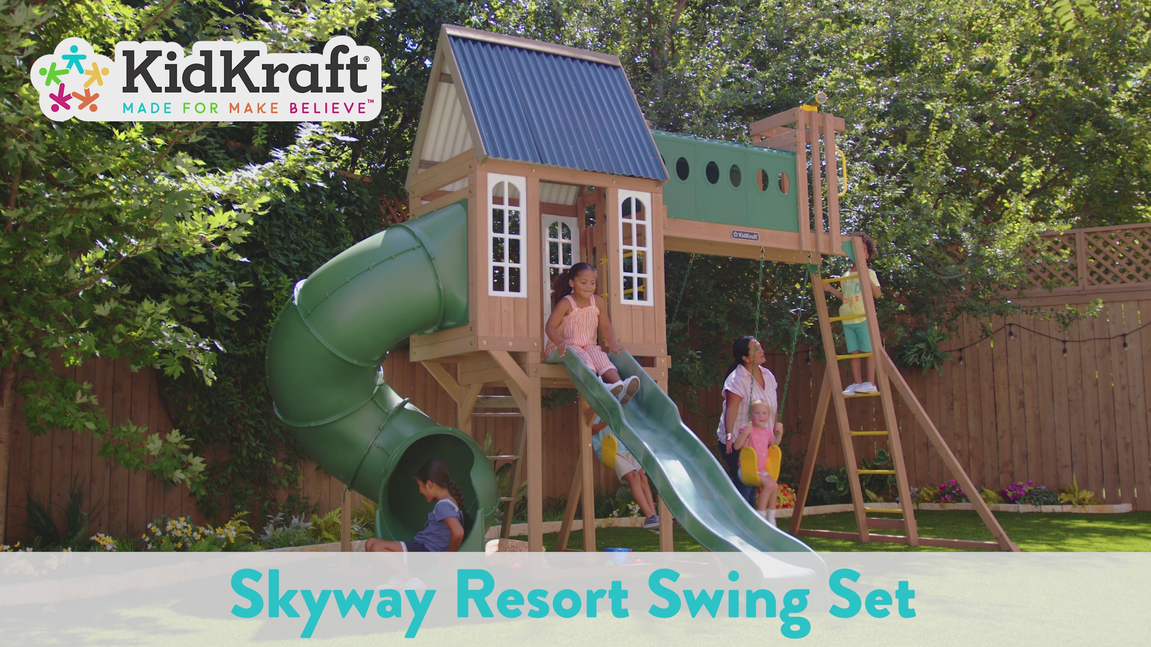 Skyway Resort Swing Set - Installation Included