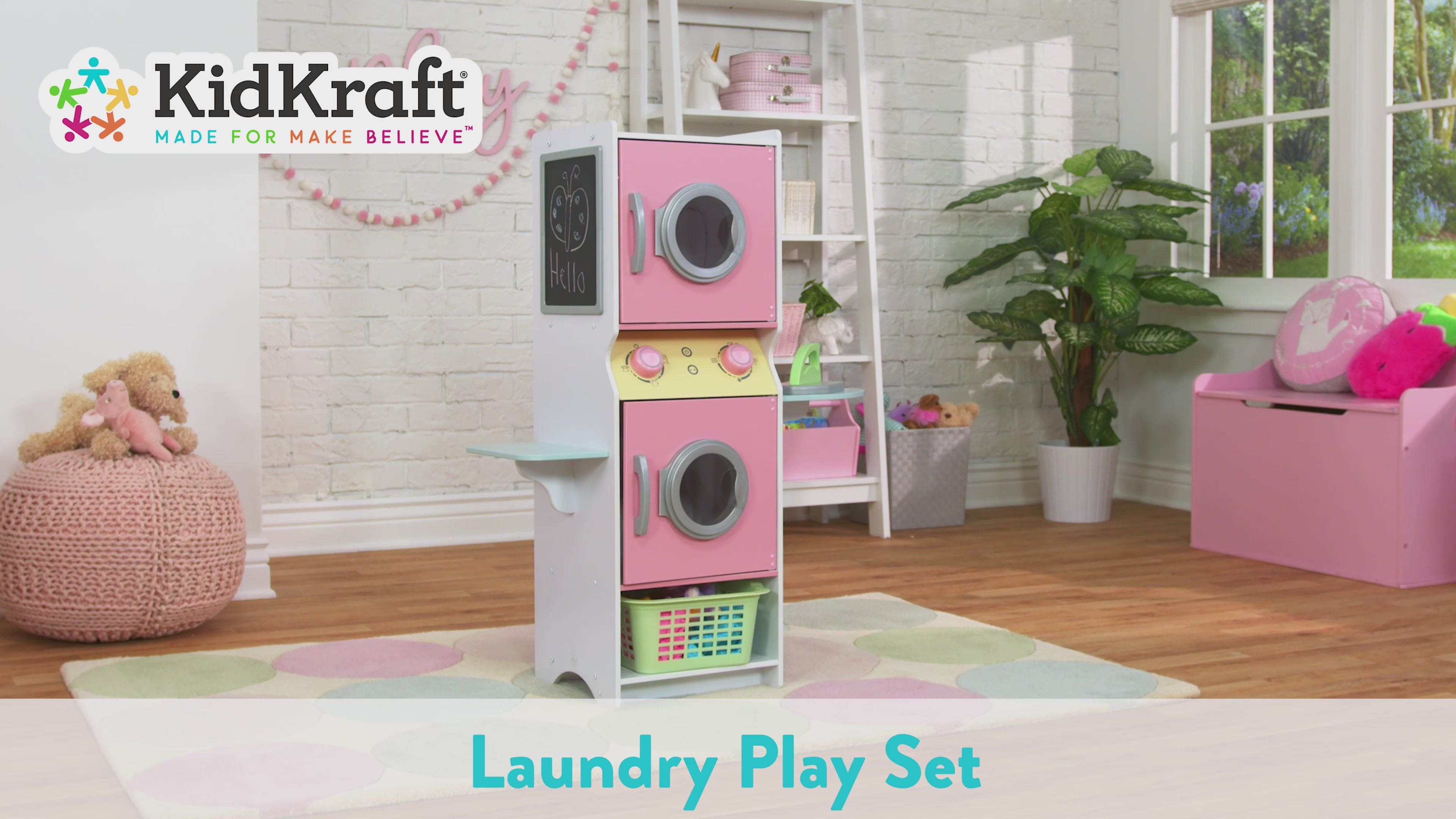 Laundry Play Set - Pastel