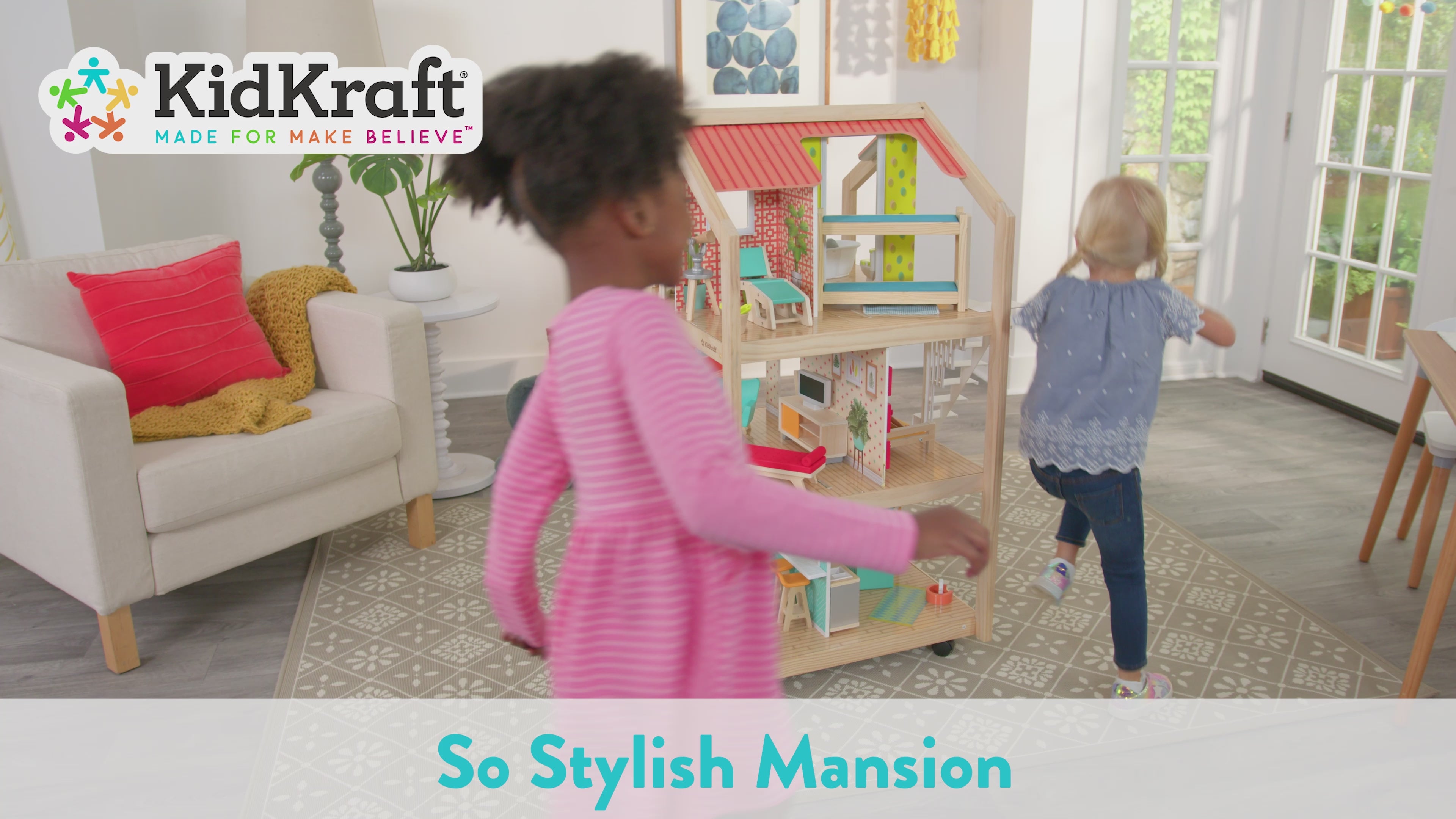 So Stylish Mansion Dollhouse