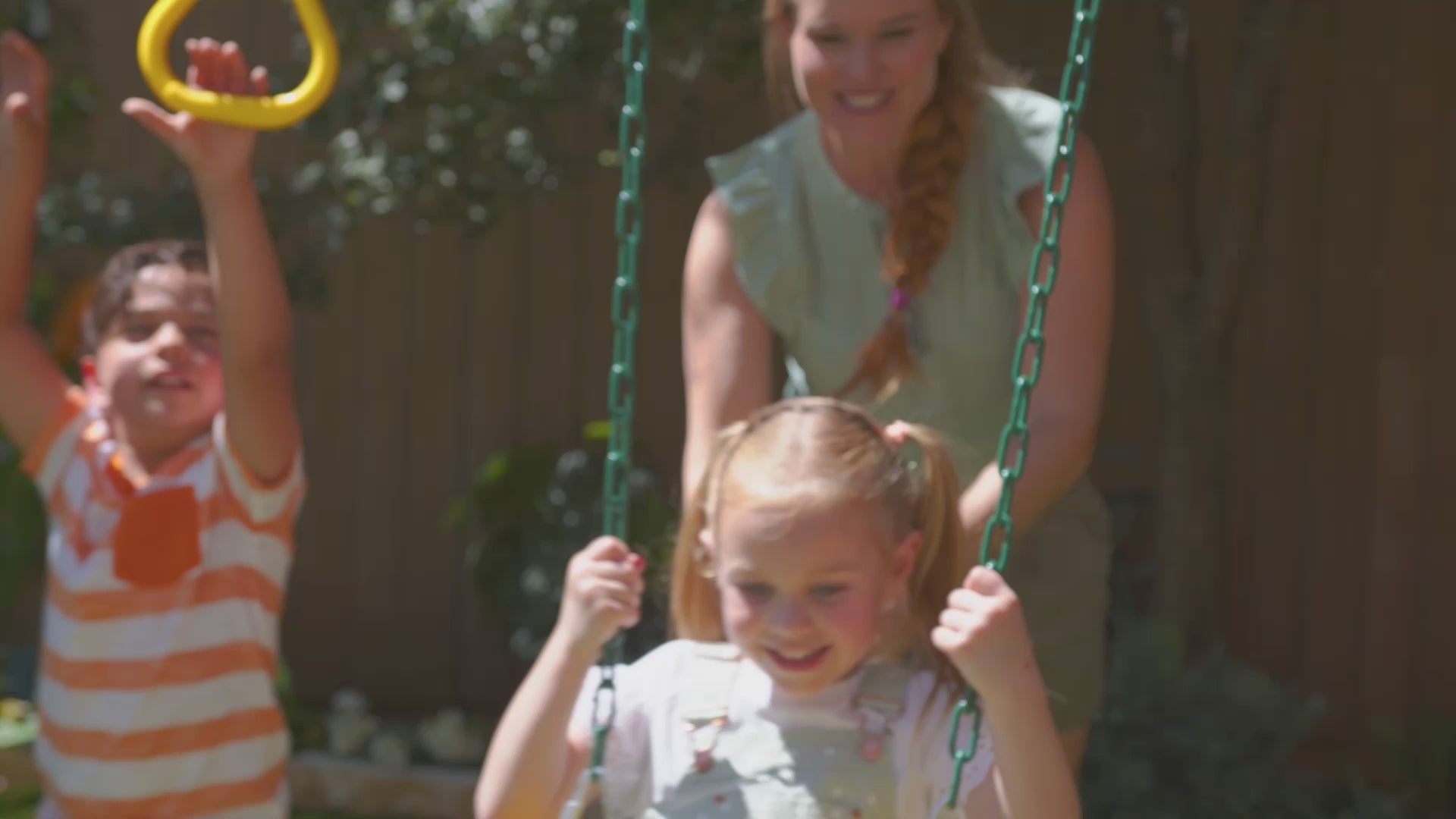 Modern Outdoor Swing Set
