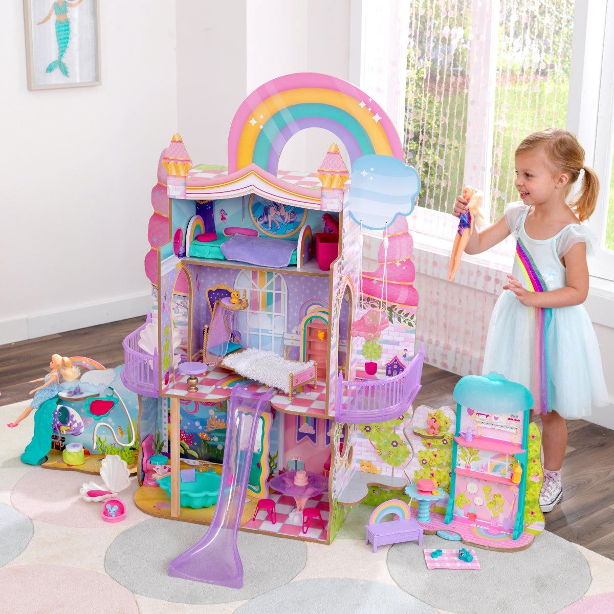 Baby Doll Toy Plays House Toys Bath Tub Doll Accessories Furniture Accessory  El 