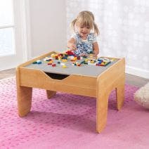 Activity Table with Board - Gray & Natural