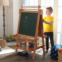 Deluxe Wooden Easel - Natural
