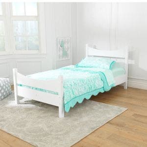 Addison Twin Size Bed - White